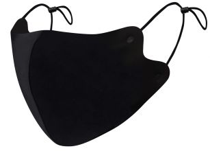 Softshell mosható fekete maszk